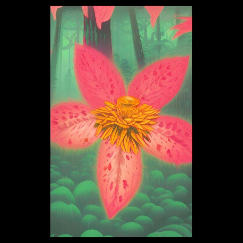 fantasy flower Bidens triplinervia