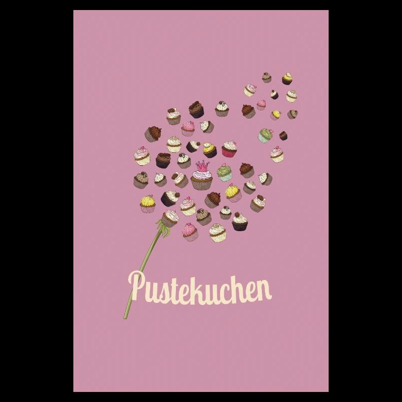 Pustekuchen – Lustiges Cupcake Design