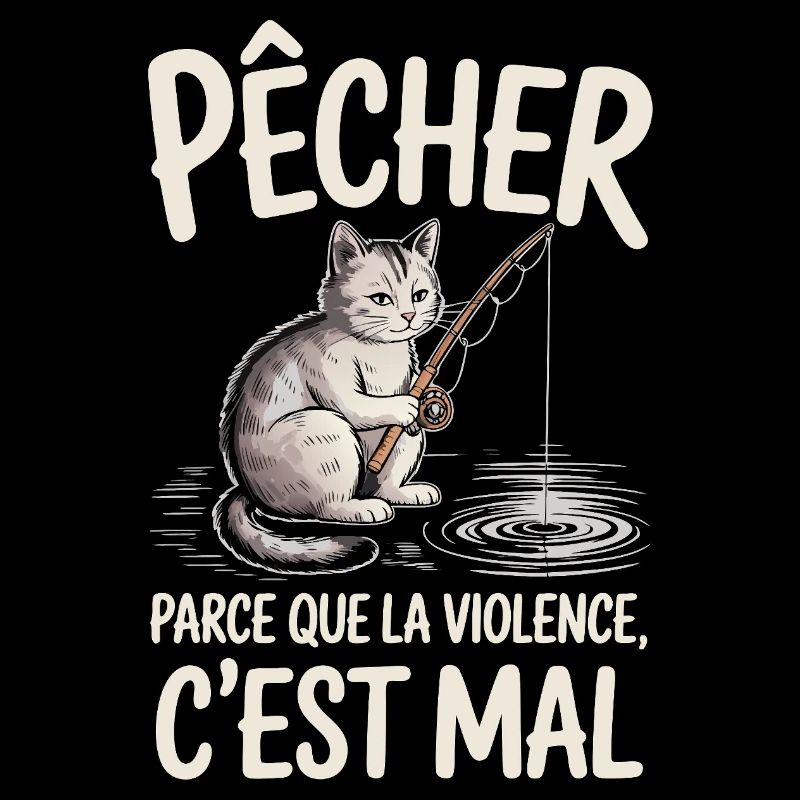 Pêcher, parce que la violence c’est mal