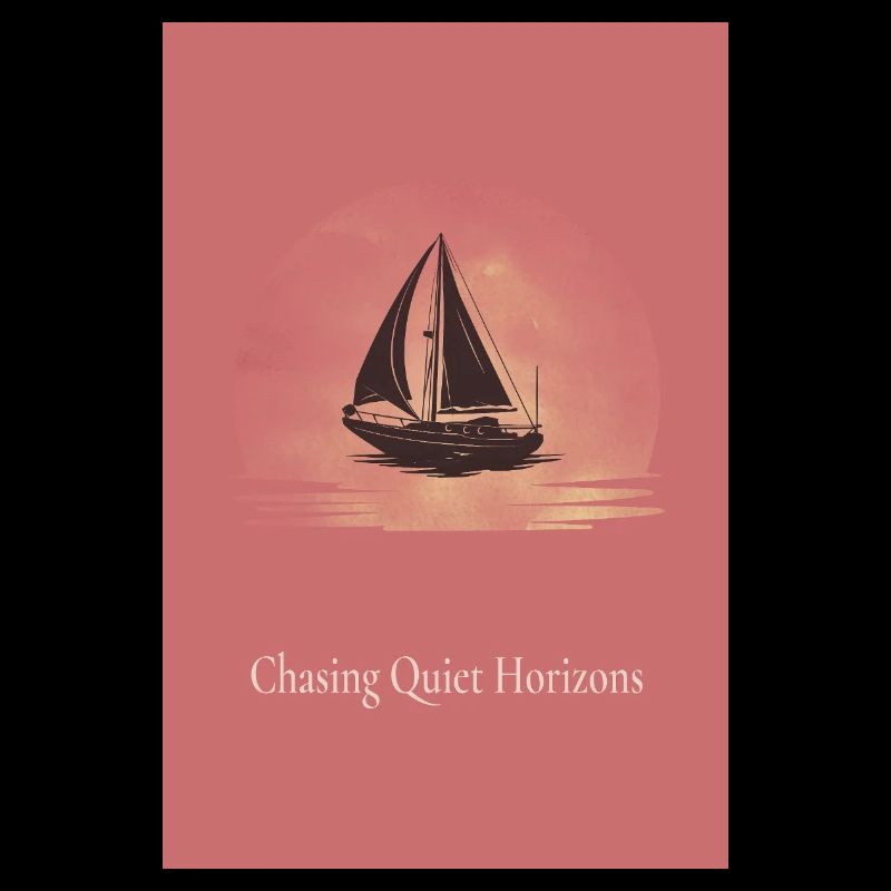 Chasing Quiet Horizons Segel Poster
