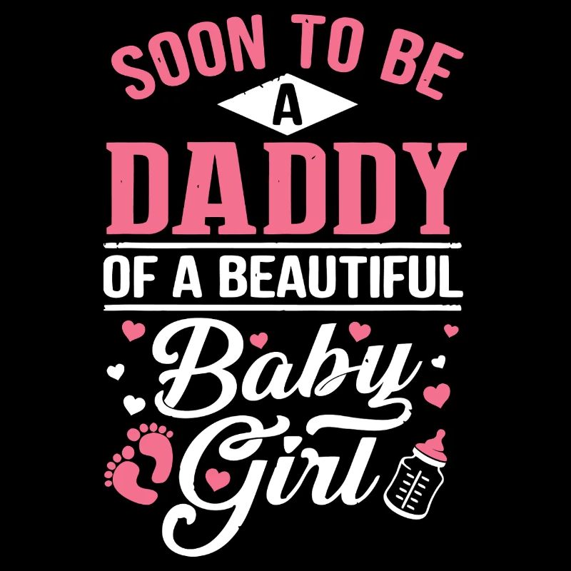 Bald Vater eines kleinen Mädchens