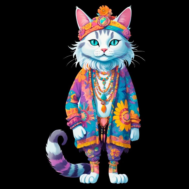 Hippie Cat