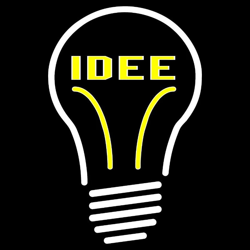 Glühbirne Idee