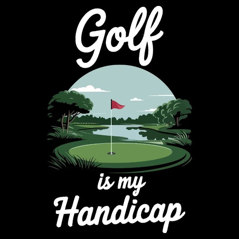 Golf is my handicap