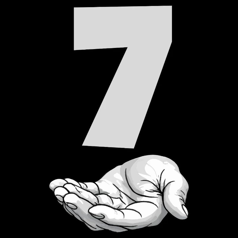 Blague drôle sur la tendance Seven Meme Hand Gen Alpha