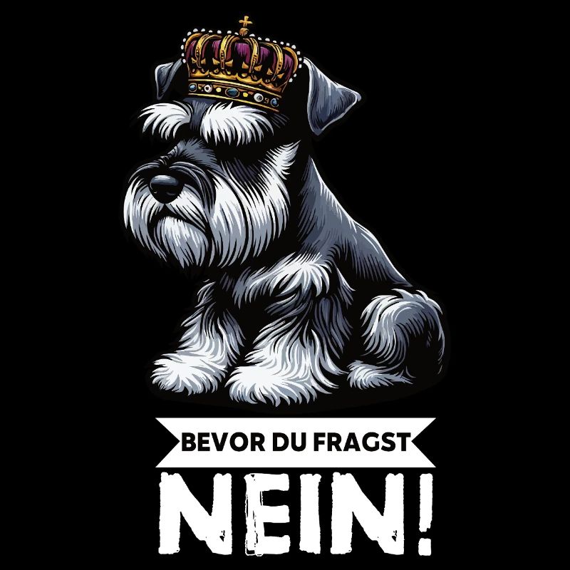 Avant que vous ne demandiez Pas de Schnauzer Géant
