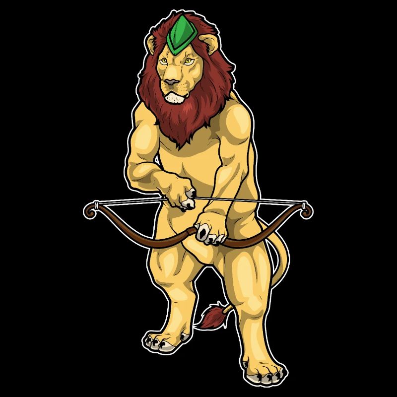 Lion Archer Bow