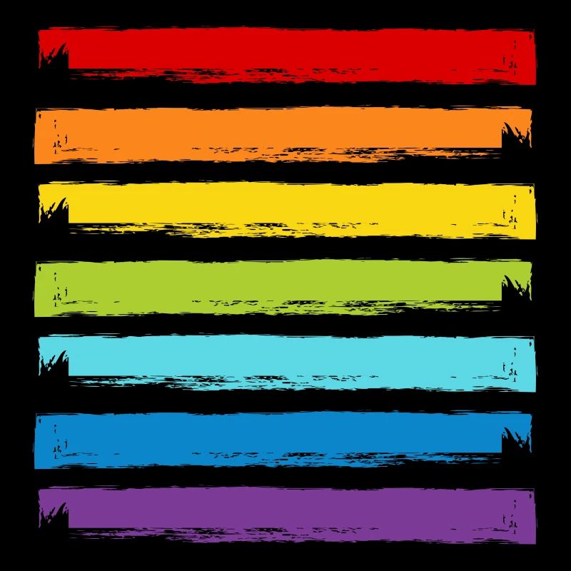 Rainbow LGBT LGBTQ CSD Symbol Pattern Gay Pride