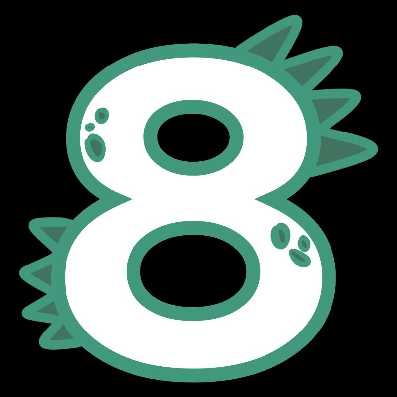 Zahl 8
