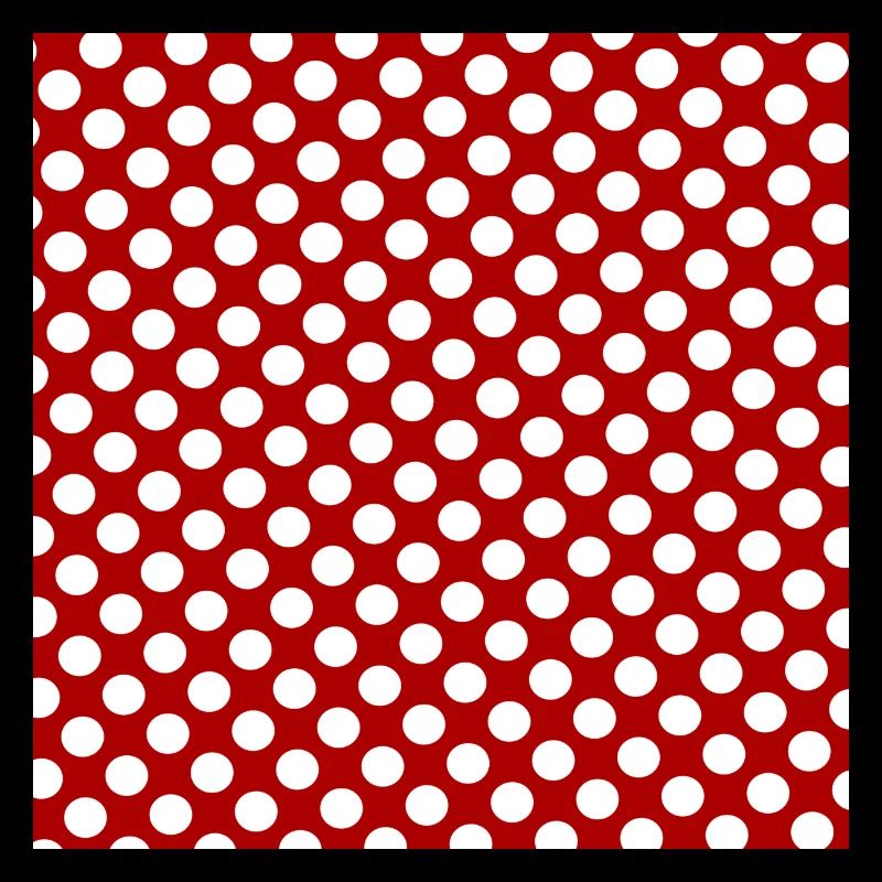Polka dot red white background dot pattern