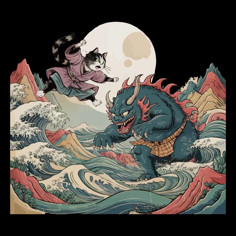 Samurai Cat