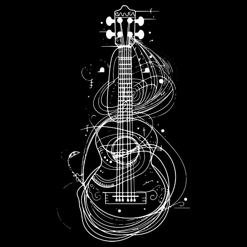 Ukulele Drawing