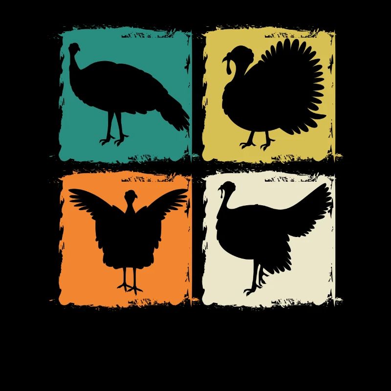 Poulets Coq Dinde