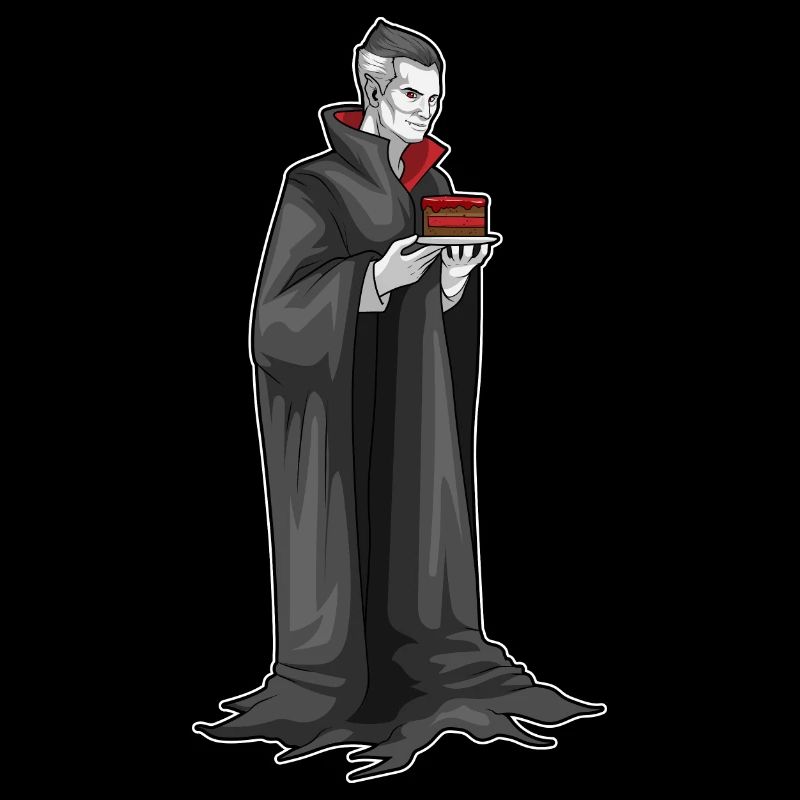 Gâteau d’Halloween vampire