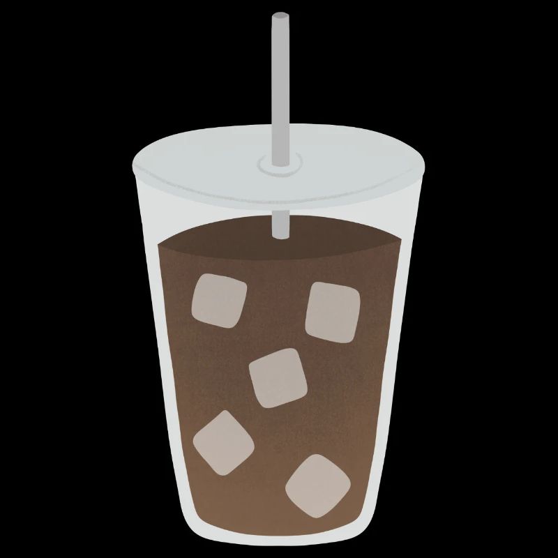 Iced Coffee Cube Pattern