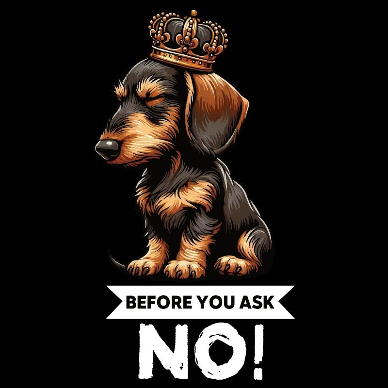 Before You Ask Rauhaardackel Dackel Teckel Tekkel