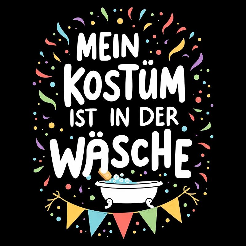 Waschtag Fasching Kostüm