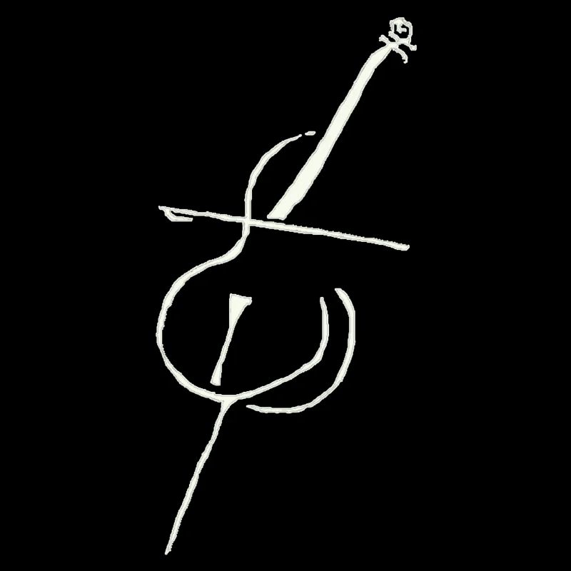 Violoncelle blanc pur