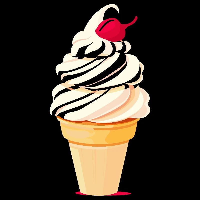 Cornet de crème glacée Artwork