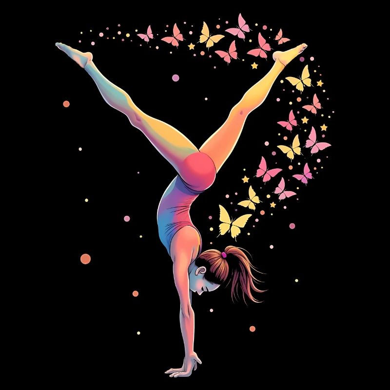 Gymnastik Geschenk Damen Mädchen