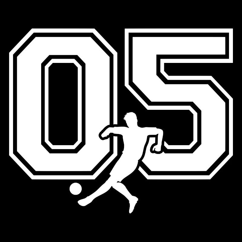 Soccer Number 05 Soccer Player