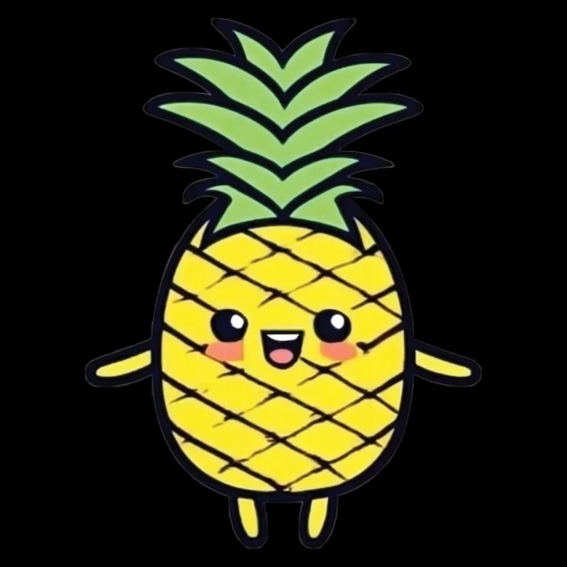 Ananas heureux