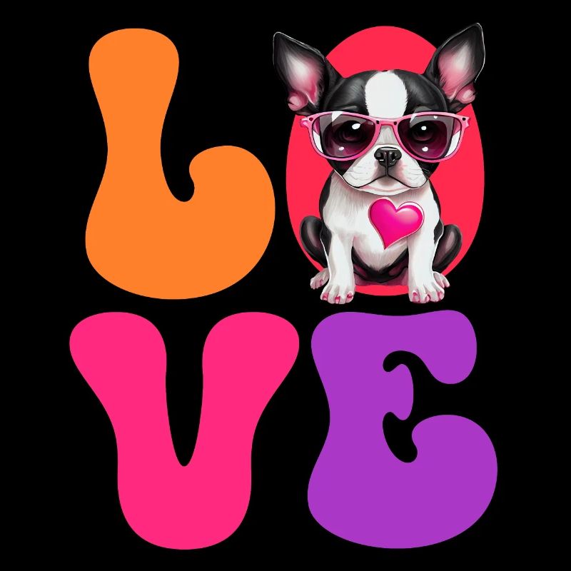 Chien Boston Terrier
