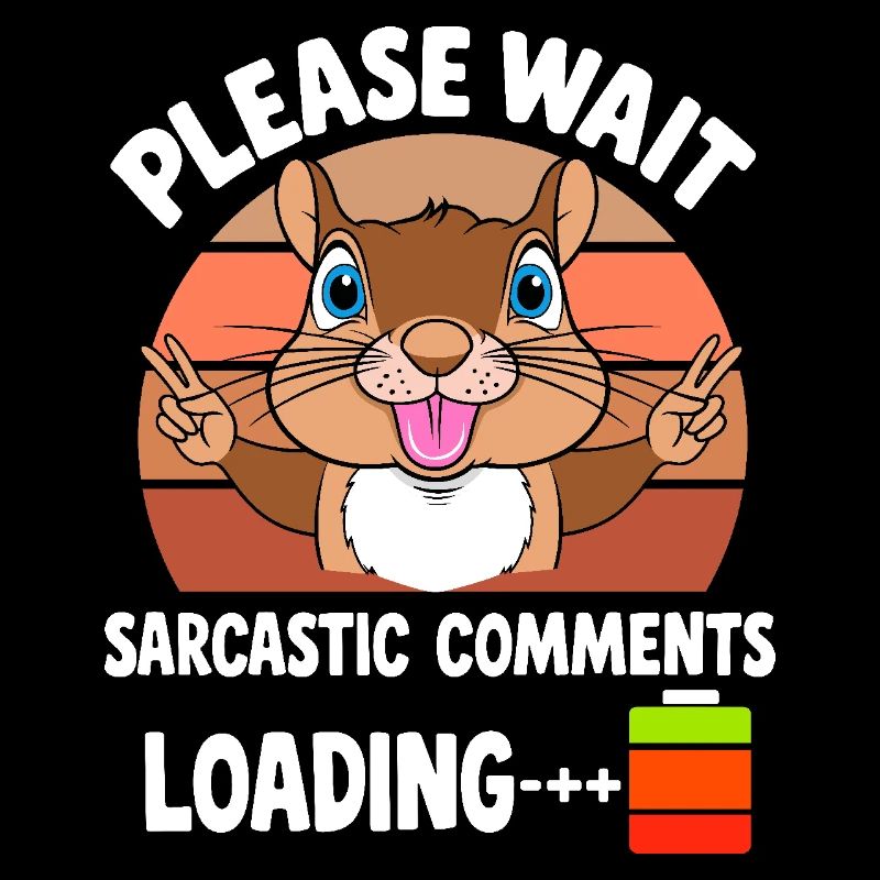 Lustige Eichhörnchen