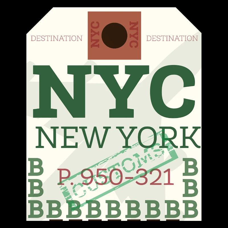 NYC Bold Passport Stamp