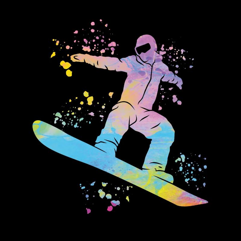Snowboarder Snowboarding Snowboard