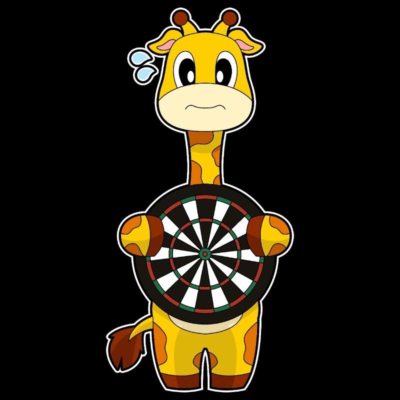 Giraffe Dart Dartscheibe