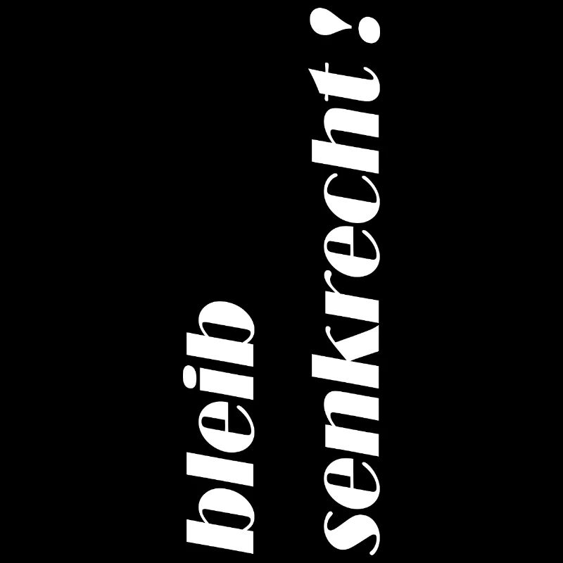 Stay vertical! Clear statement look