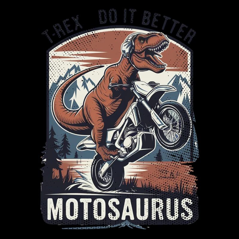 Motosaurus - Dinosaurier & Motorrad
