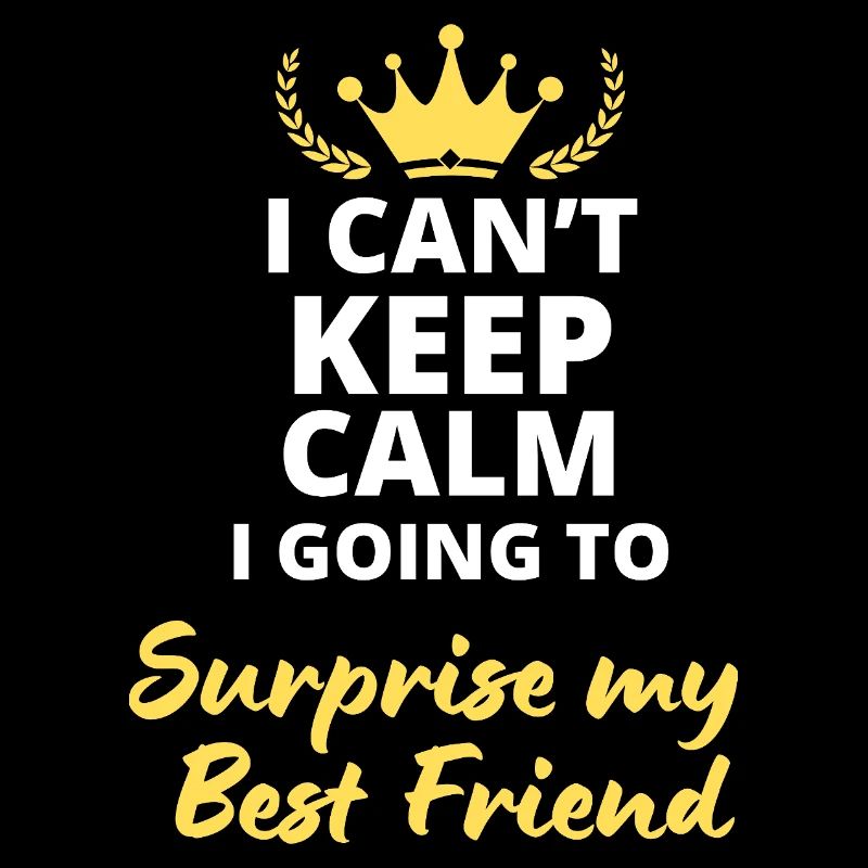 Impossible to stay calm, I will surprise my