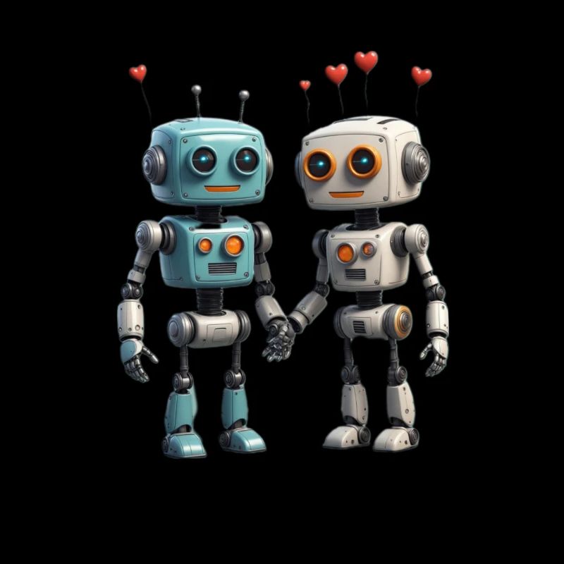 Roboter Pärchen