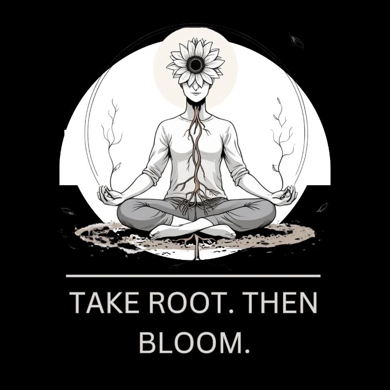 Wurzelmeditation Blume Mandala