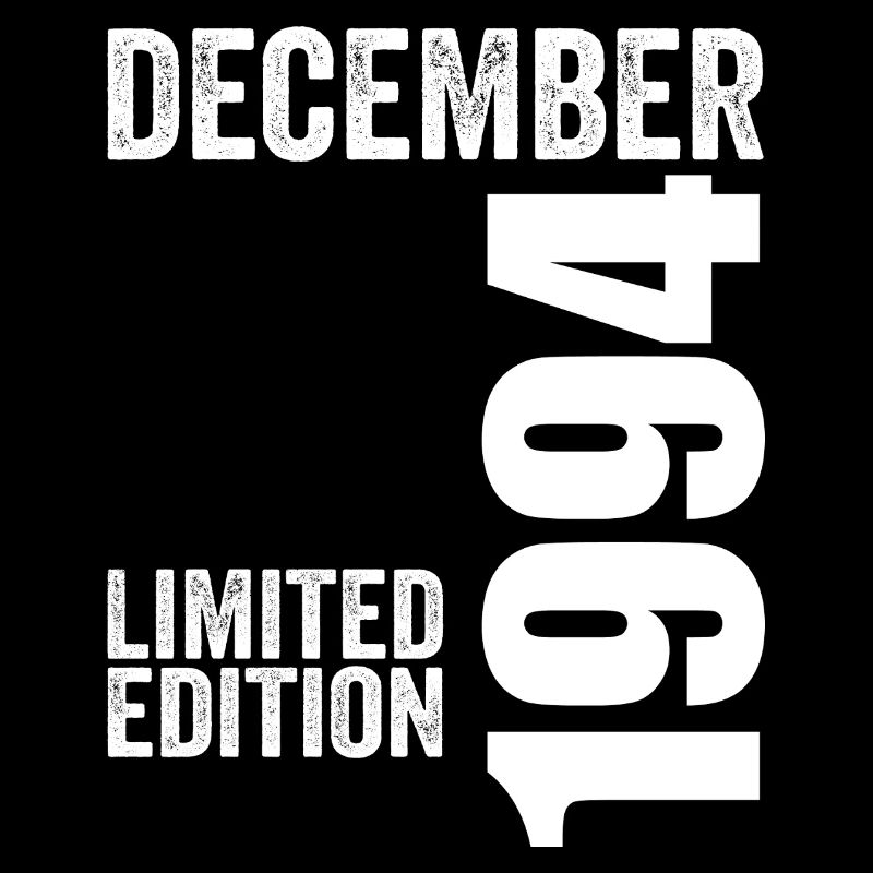 Retro Geburtstagsgeschenk - Dezember 1994