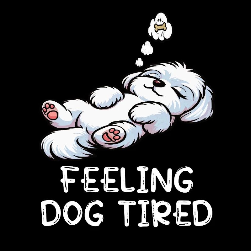 Feeling Dog Tired Maltese Maltese Owner