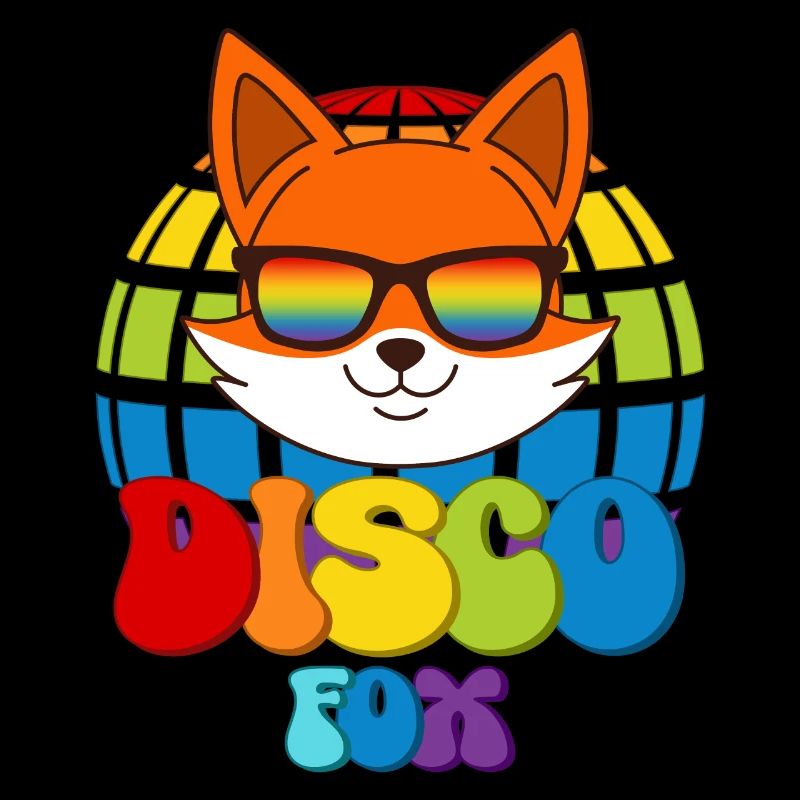 Disco Fox Disco Ball Fox Sunglasses Discofox