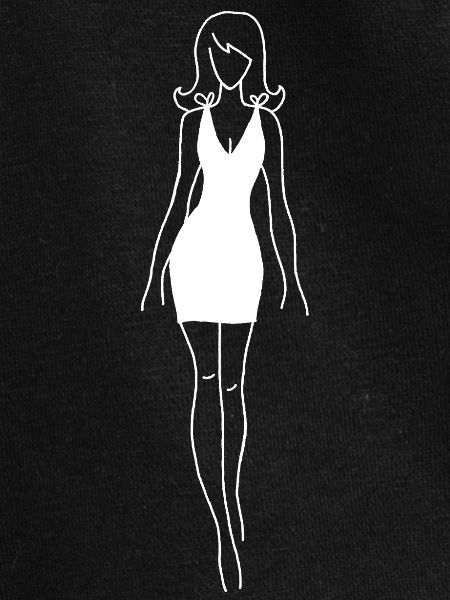 La robe blanche