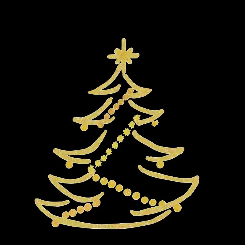 eleganter Weihnachtsbaum