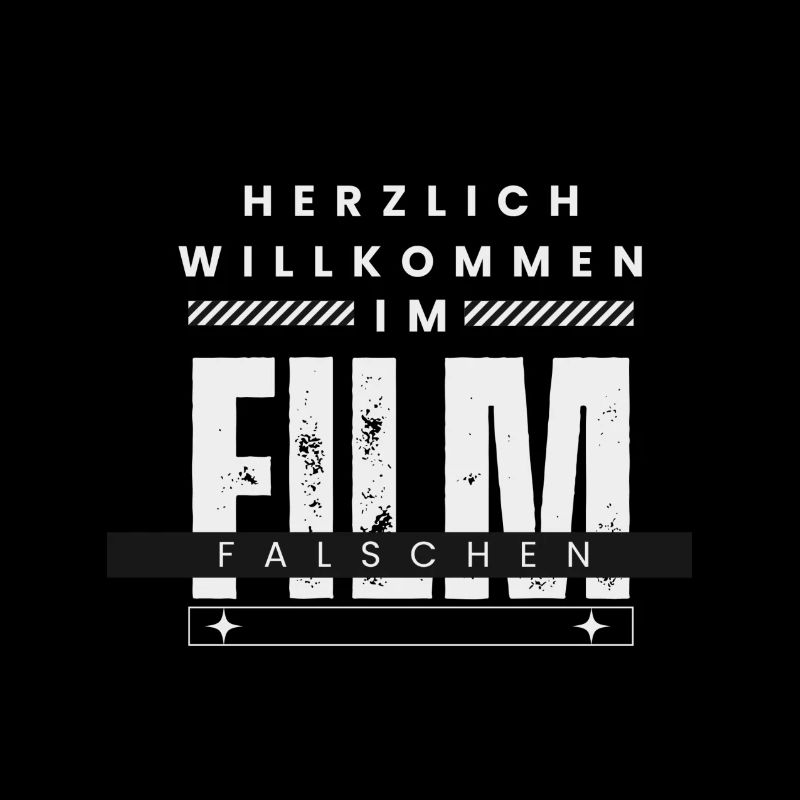 Willkommen im Falschen – Breite Typo
