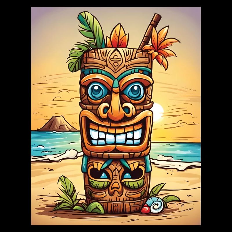 Tiki Statue