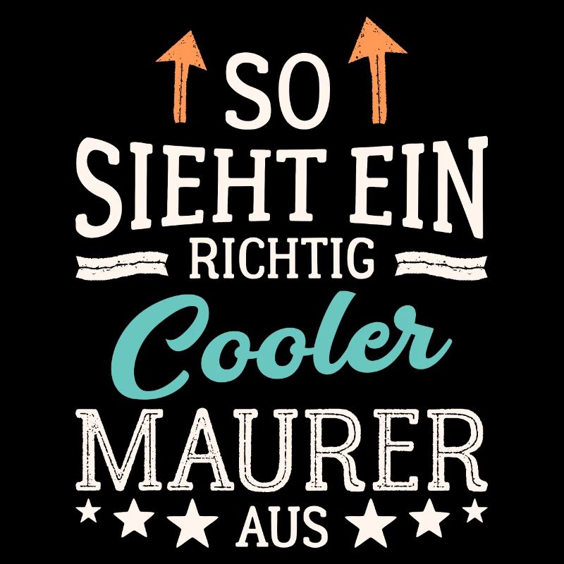 So sieht ein richtig cooler Maurer aus