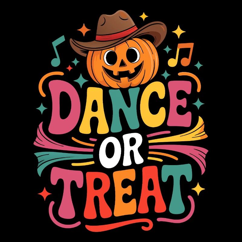 Kürbis Tanz oder Treat