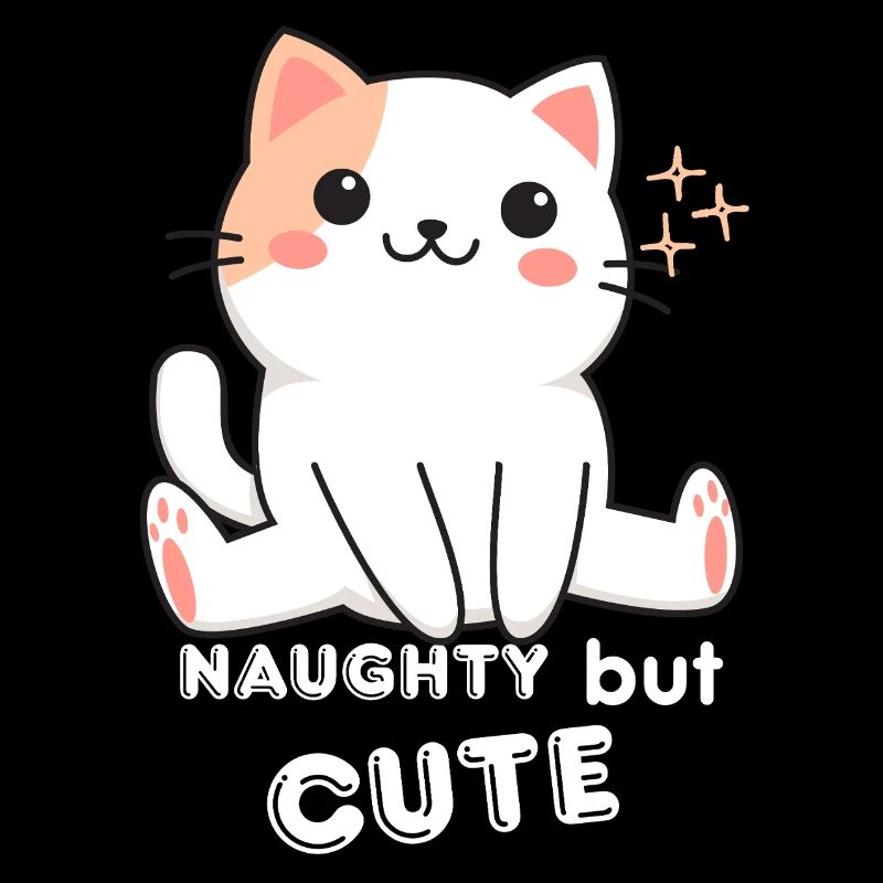 Mischievous and Cute Cat