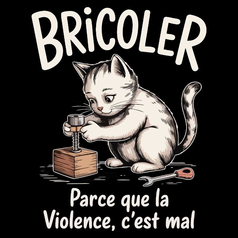 Bricoler, parce que la violence c’est mal