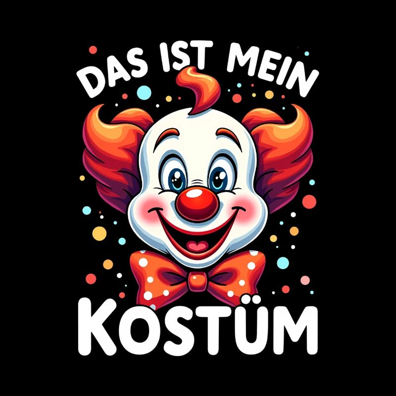 Déguisement de clown de carnaval Carnaval Carnaval