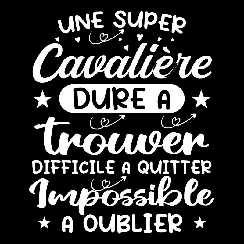 Une Super Cavalière - Cadeau cavalière