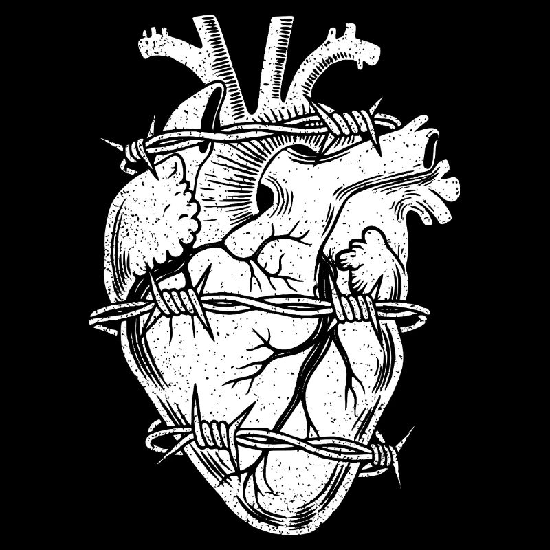 Barbed Wire Heart